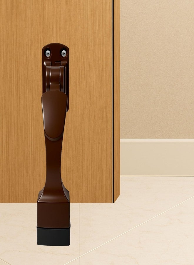 Xpert Door Stopper (Pack of 2) Brown Finish (6 Inches) - Door Stopper for Main Door & Gate Stopper - ADS-75 (PC) 6" - Image 1